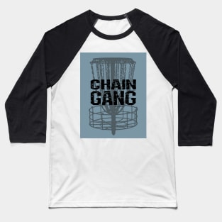 Chain Gang Blue, Black & Grey Baseball T-Shirt